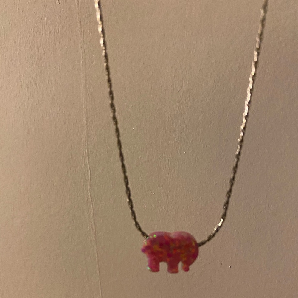 Ivory Ella Baby Elephant Necklace